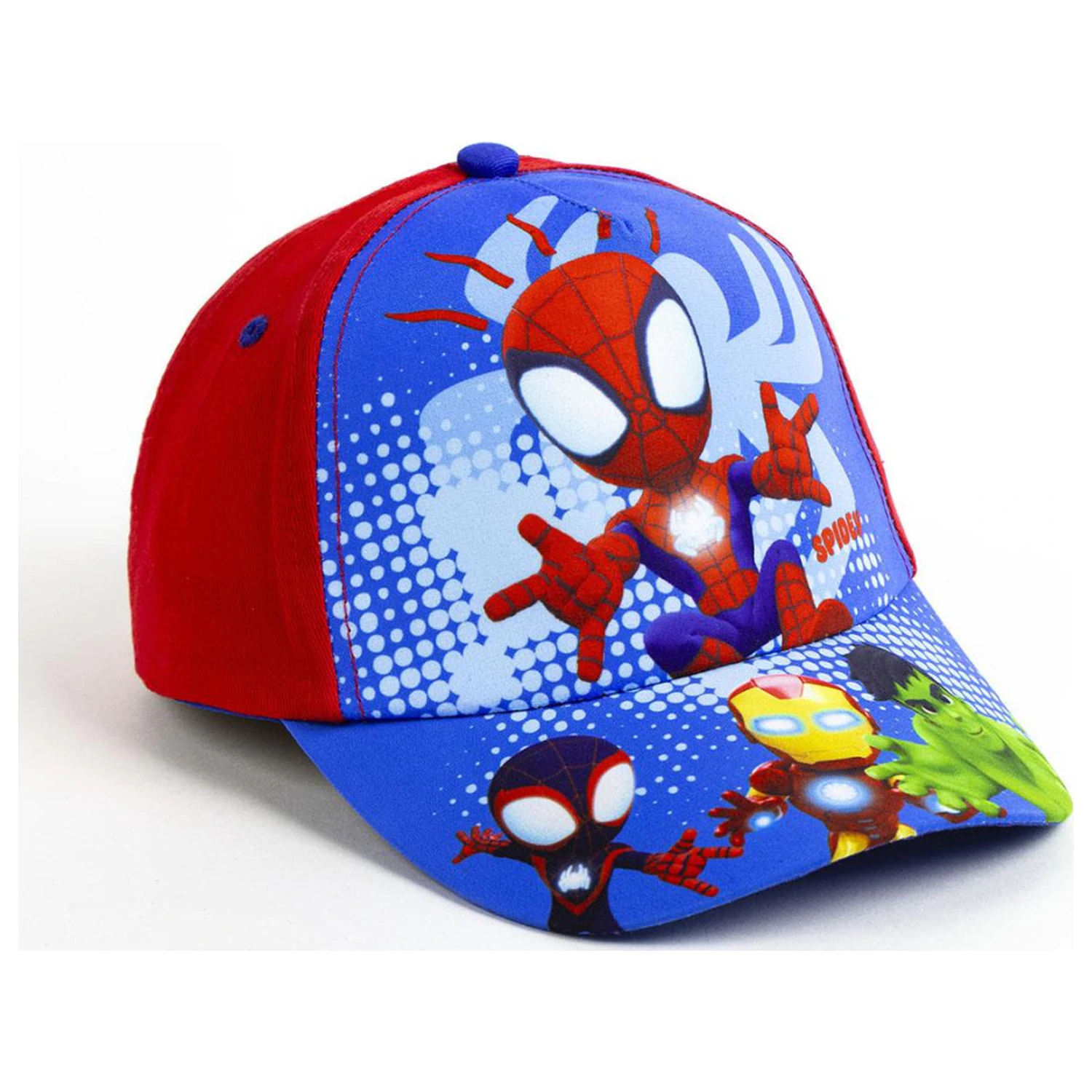 Spider-Man Spidey & Friends zestaw okularów przeciwsłonecznych i czapki baseballowej zdjęcie produktu