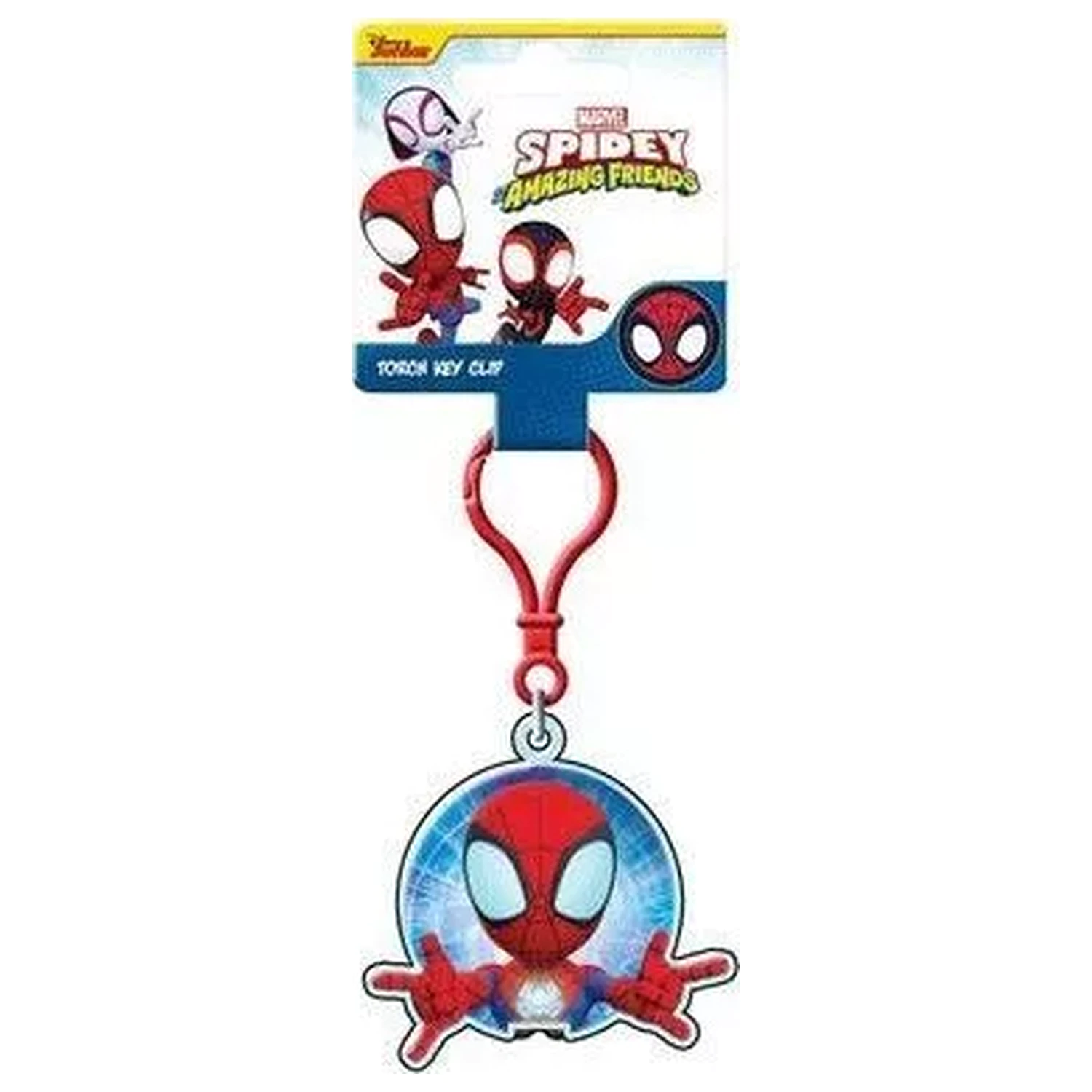 Spider-Man Spidey Brelok Świecący w Ciemności z Lampką zdjęcie produktu