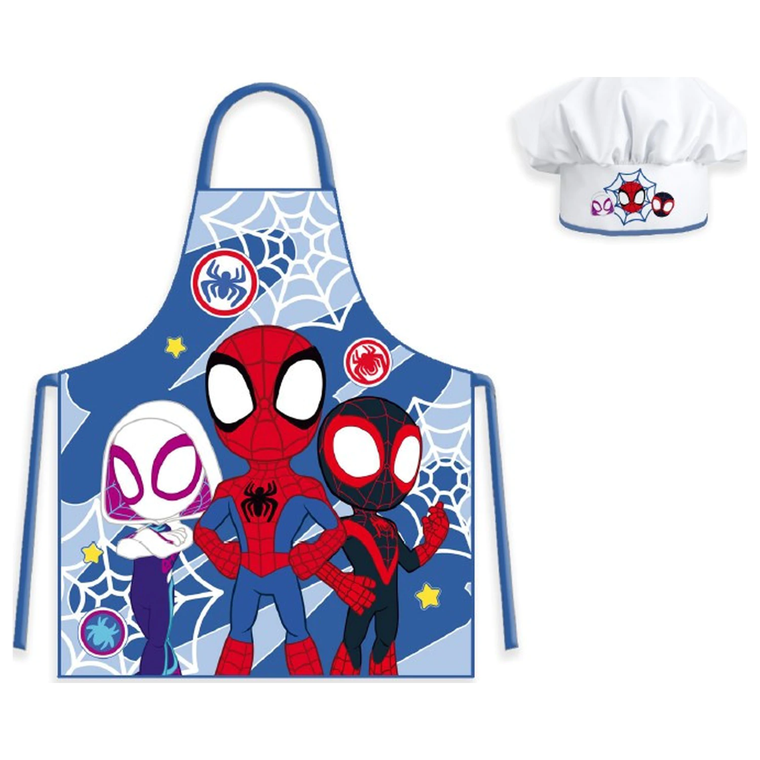 Spider-Man Spidey Dziecięcy Zestaw fartuchów, 2-częściowy zdjęcie produktu