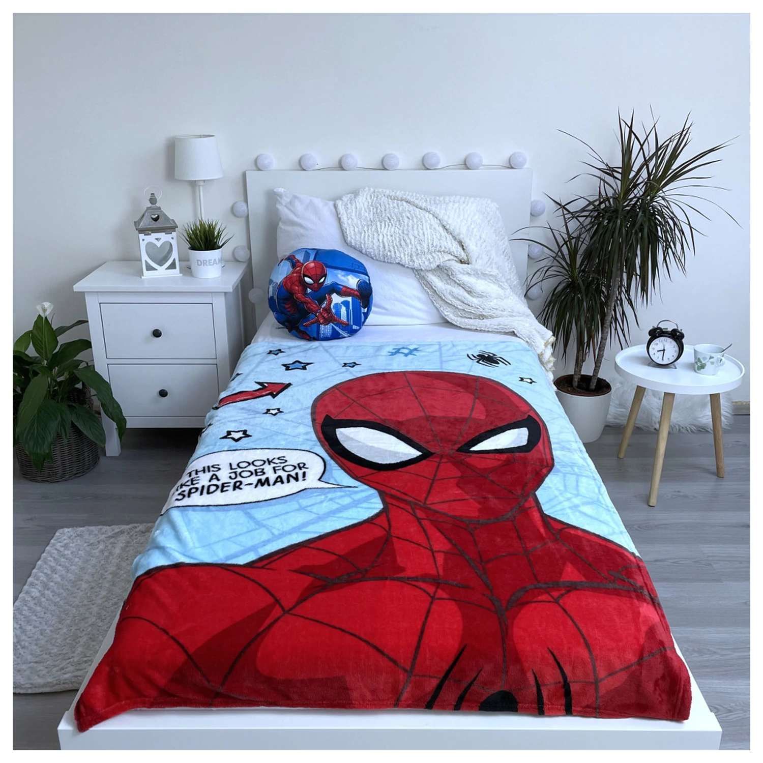Koc microfleece Spider-Man Star zdjęcie produktu
