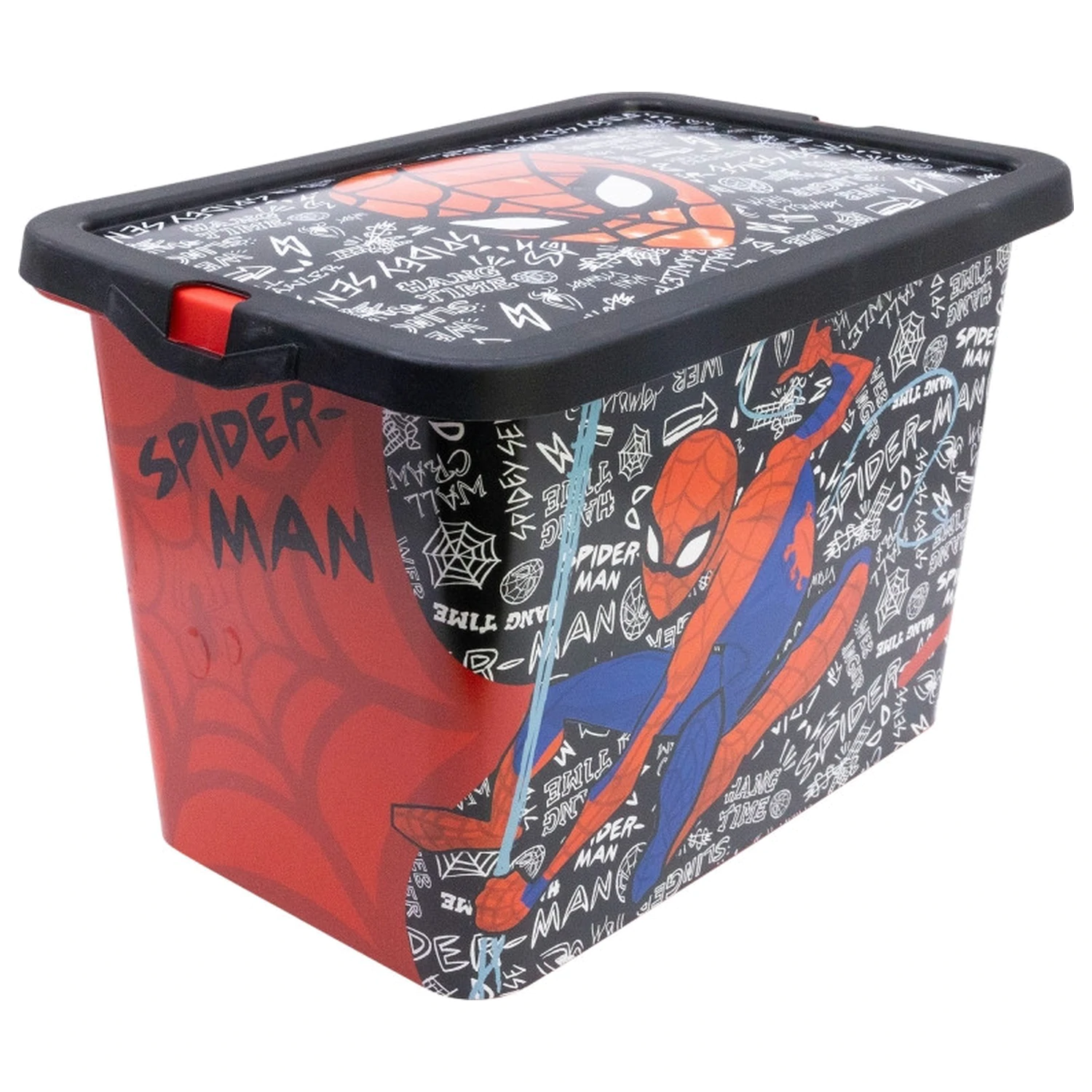 Pojemnik do przechowywania z tworzywa sztucznego Spider-Man Urban Web 7 L zdjęcie produktu