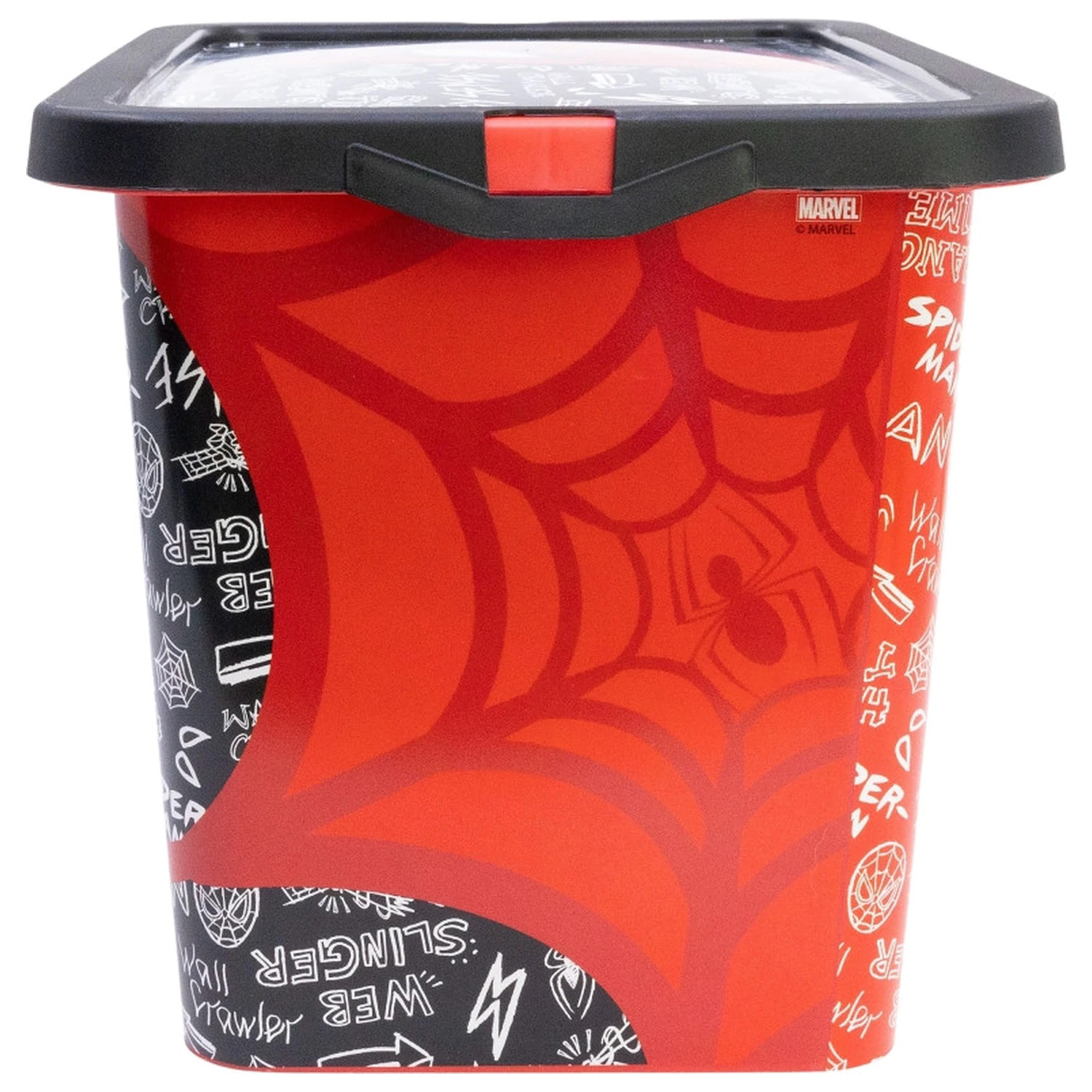 Pojemnik do przechowywania z tworzywa sztucznego Spider-Man Urban Web 7 L zdjęcie produktu