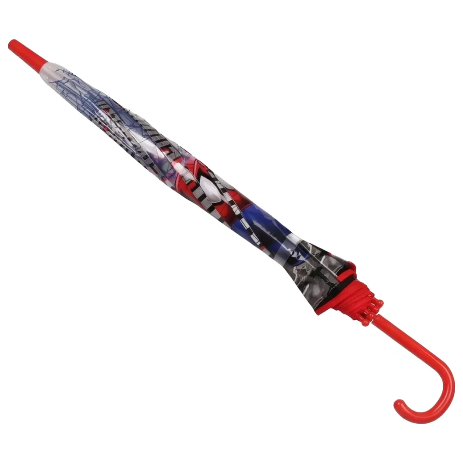 Spider-Man Wall Crawler Przezroczysty Parasol dla Dzieci zdjęcie produktu