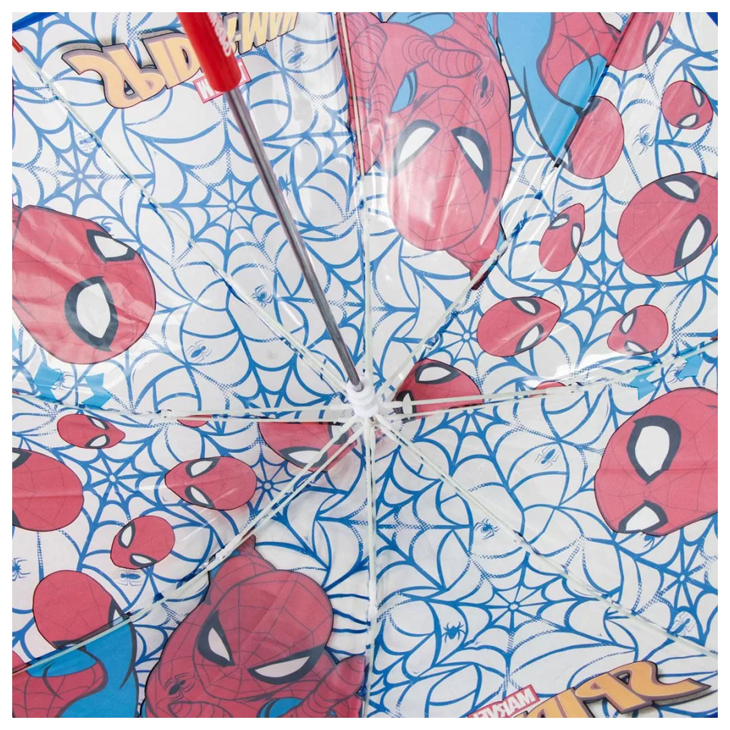 Spider-Man Web Przezroczysta parasolka dziecięca zdjęcie produktu