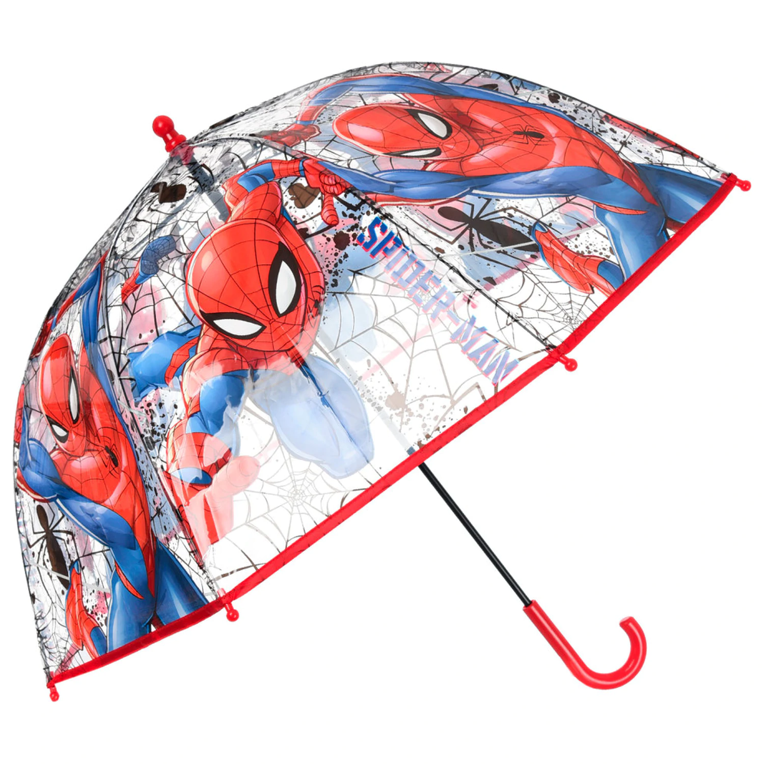Parasol Spider-Man Web Power Kids przezroczysty zdjęcie produktu