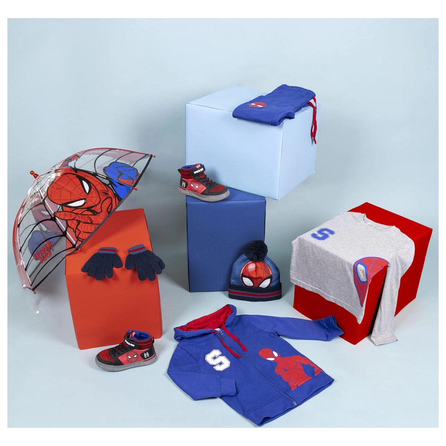 Spider-Man Web-Slinger Dziecięca Przezroczysta Parasolka Ø71 cm zdjęcie produktu