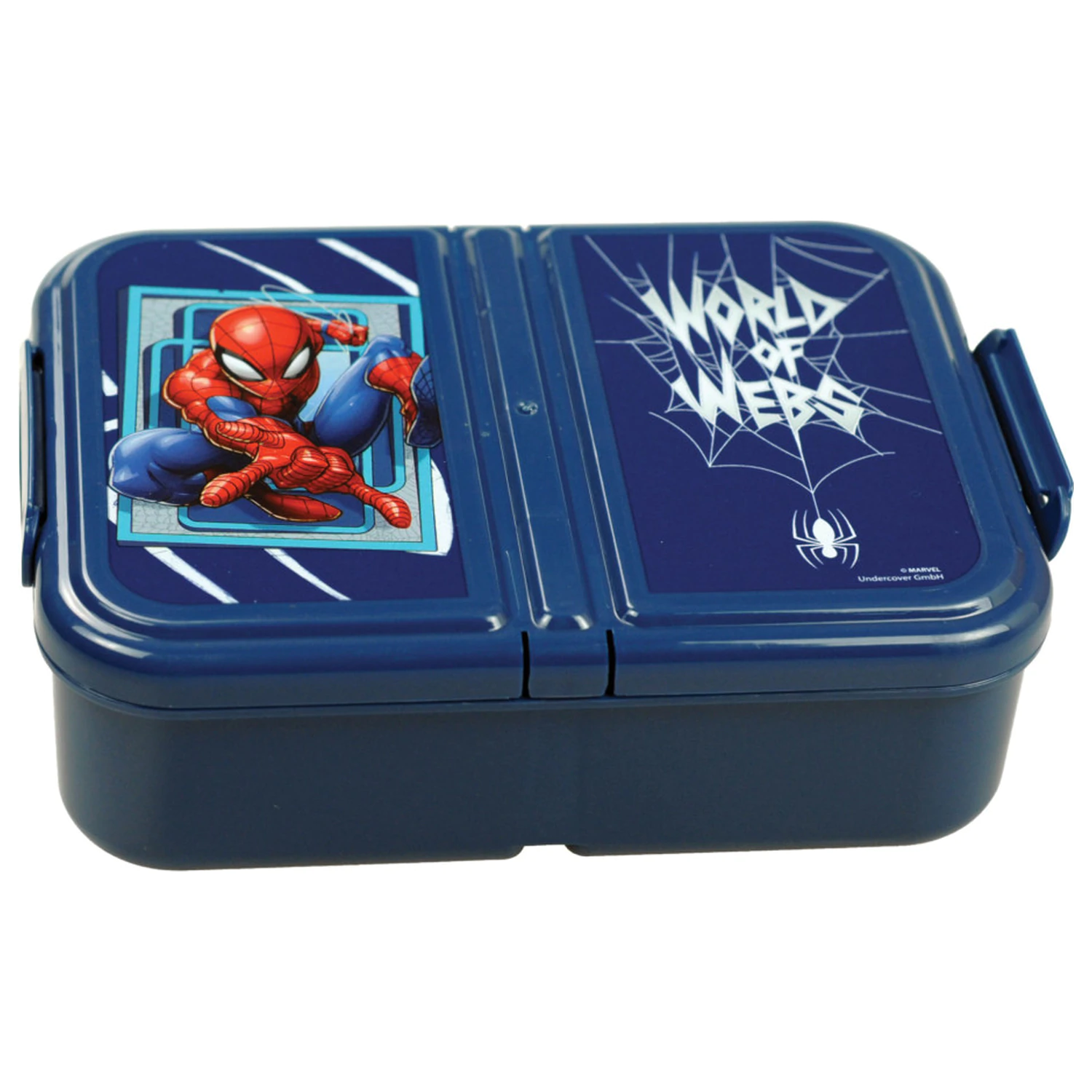 Spider-Man World of Web Lunch Box + Aluminiowa Butelka na Wodę Zestaw zdjęcie produktu