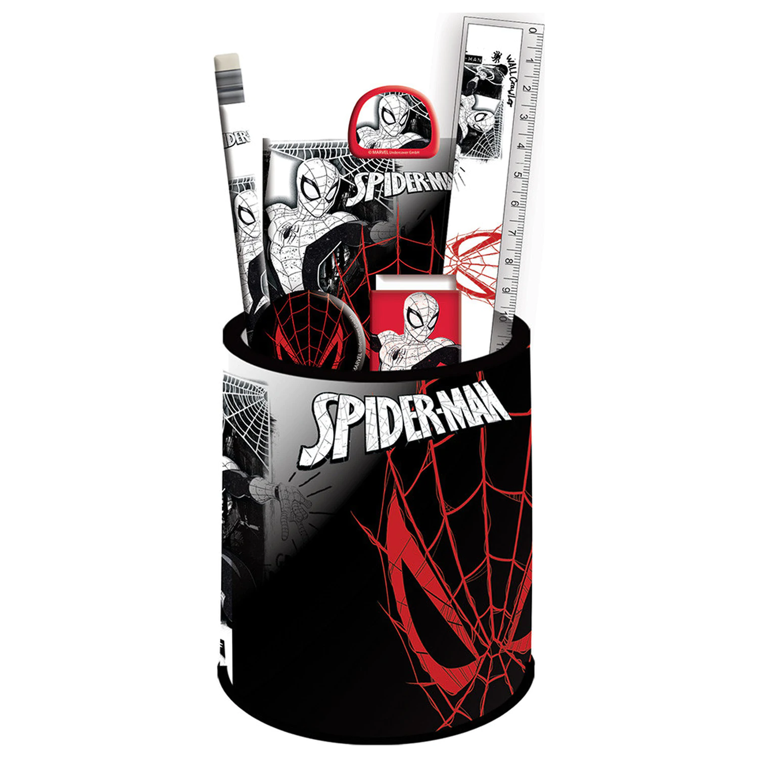 Spider-Man World of Webs Zestaw papeterii 7-częściowy zdjęcie produktu