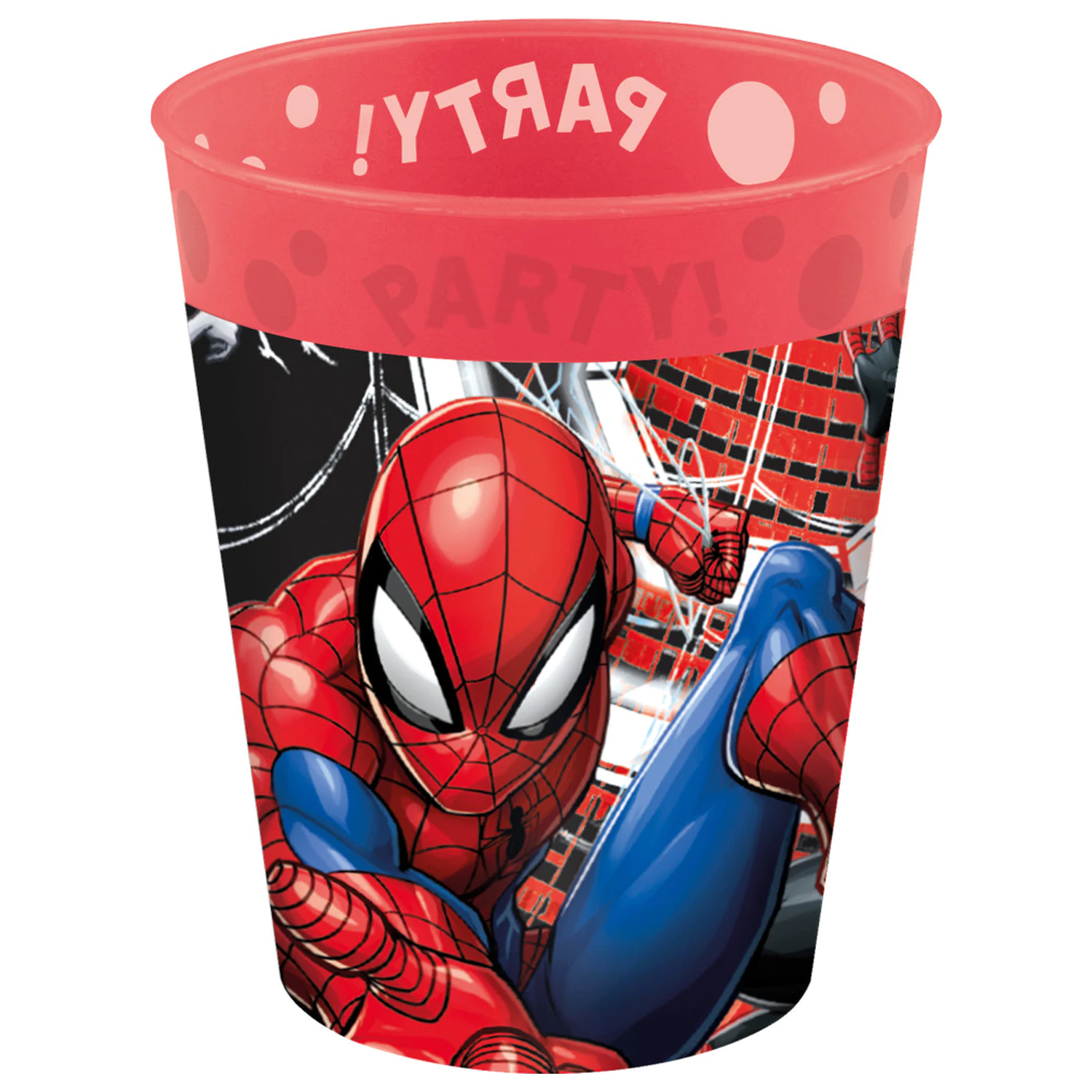 Spider-Man World of Webs micro premium zestaw 4 plastikowych kubków, 250 ml zdjęcie produktu