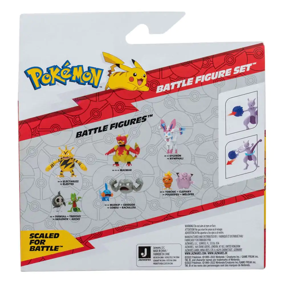 Pokémon Figurki 2-Pack Mewtwo 10 cm & Mew 5 cm zdjęcie produktu