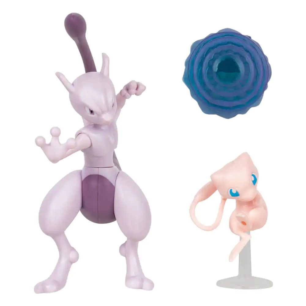 Pokémon Figurki 2-Pack Mewtwo 10 cm & Mew 5 cm zdjęcie produktu