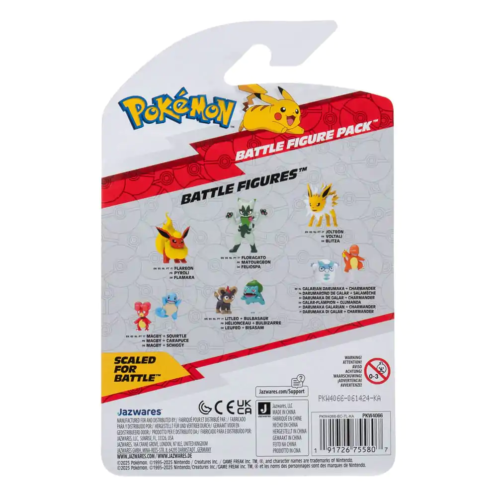 Pokémon Figurki 2-Pack Snivy & Pikachu 8 cm zdjęcie produktu