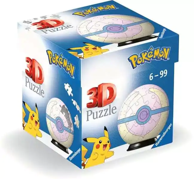 Pokémon 3D Puzzle Pokéballs: Heal Ball (55 elementów) zdjęcie produktu