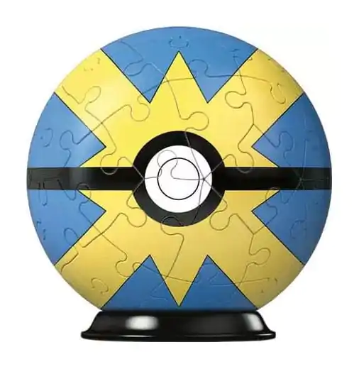 Pokémon Puzzle 3D Pokéball: Quick Ball (55 elementów) zdjęcie produktu