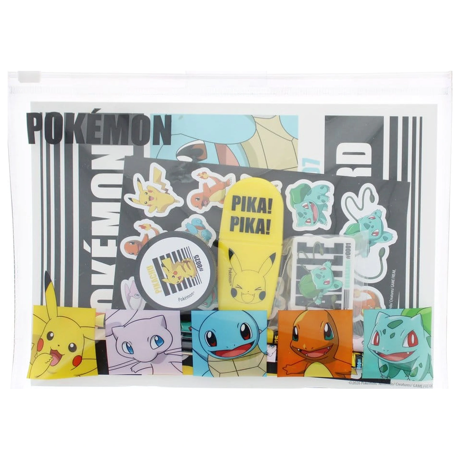Pokémon Zestaw papierniczy 7-elementowy zdjęcie produktu