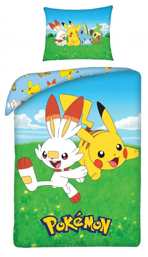 Poszwa na kołdrę Pokémon 140x200 cm, 70x90 cm zdjęcie produktu