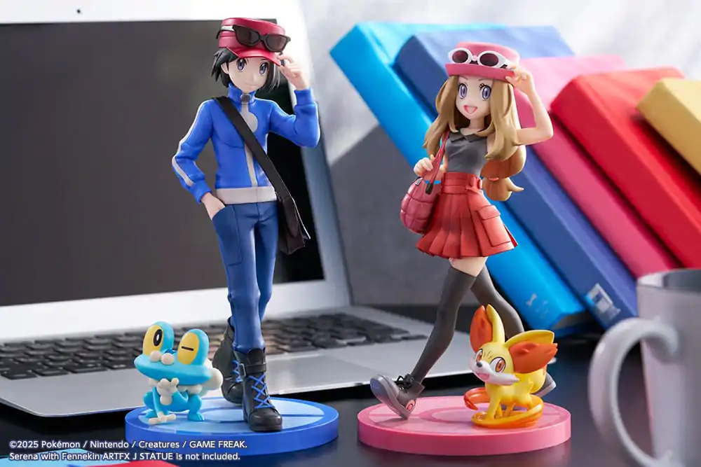 Pokémon ARTFXJ Statua 1/8 Calem & Froakie 20 cm zdjęcie produktu