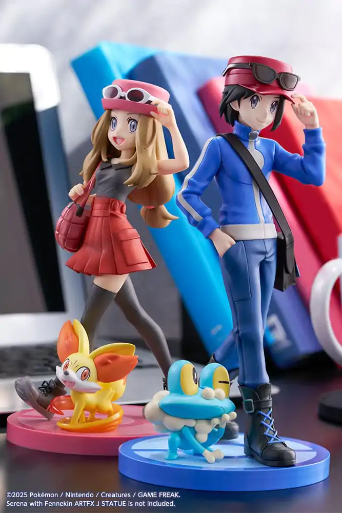 Pokémon ARTFXJ Statua 1/8 Calem & Froakie 20 cm zdjęcie produktu