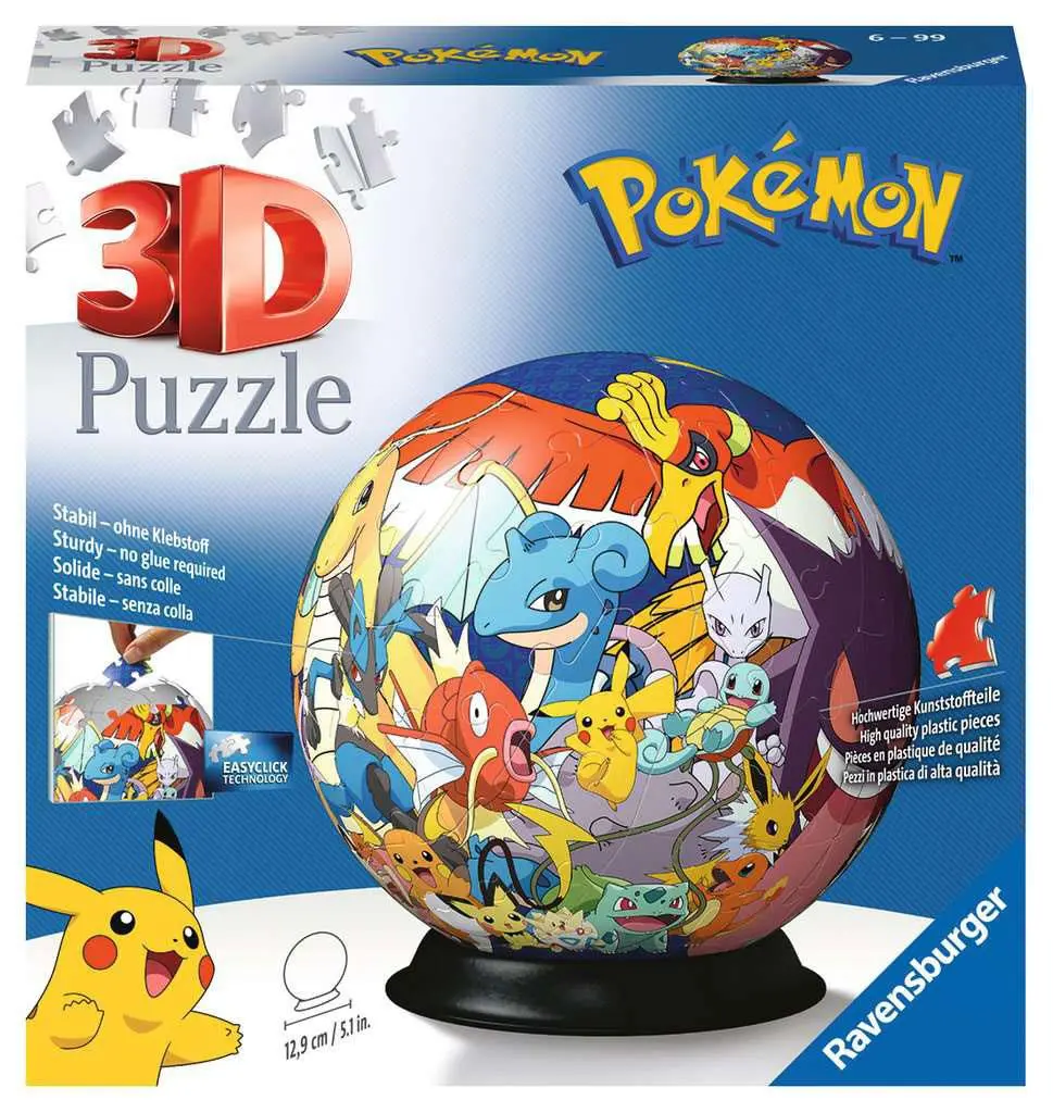 Pokémon 3D Puzzle Ball (73 elementy) zdjęcie produktu