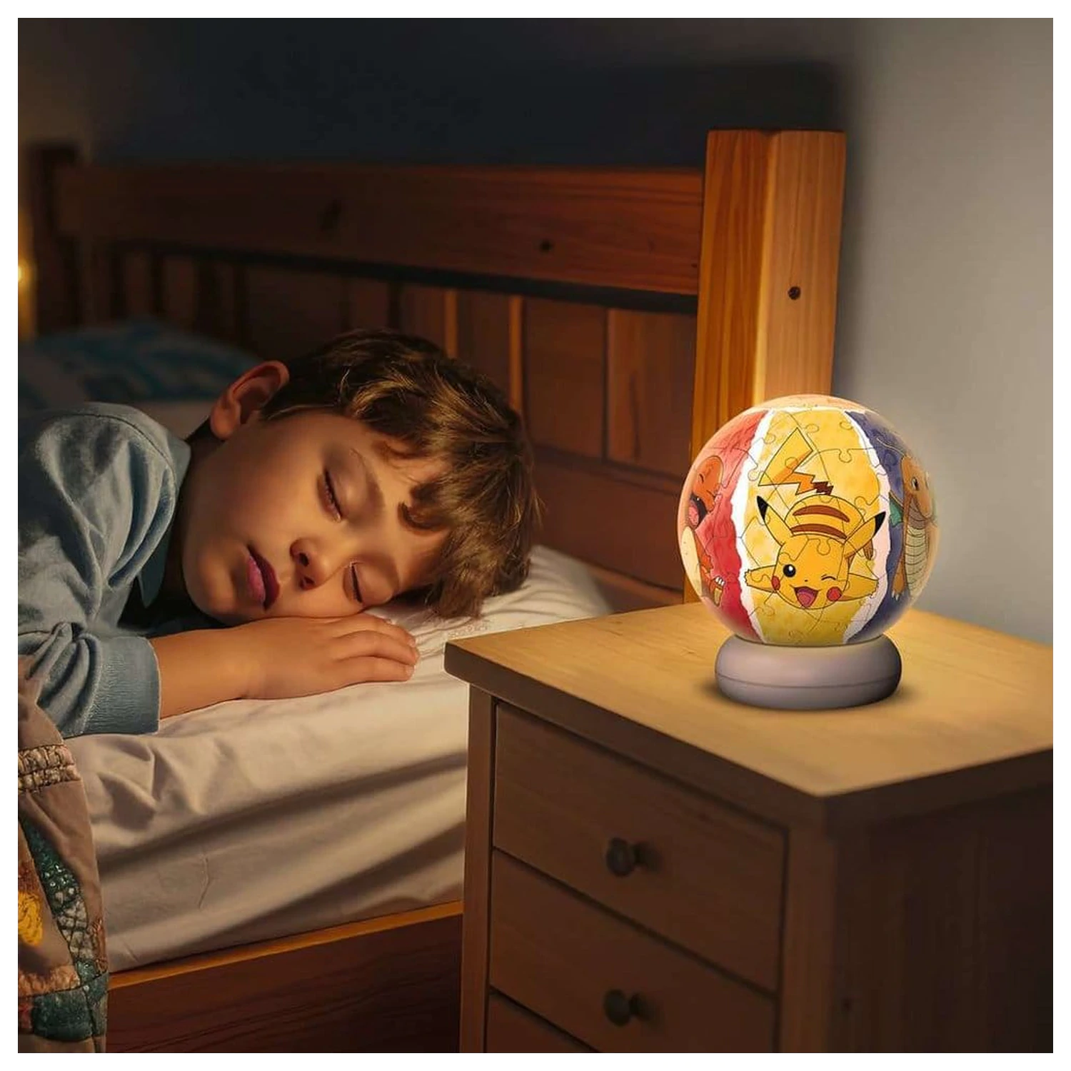 Pokémon 3D Jigsaw Puzzle Ball Nightlight (73 elementów) zdjęcie produktu