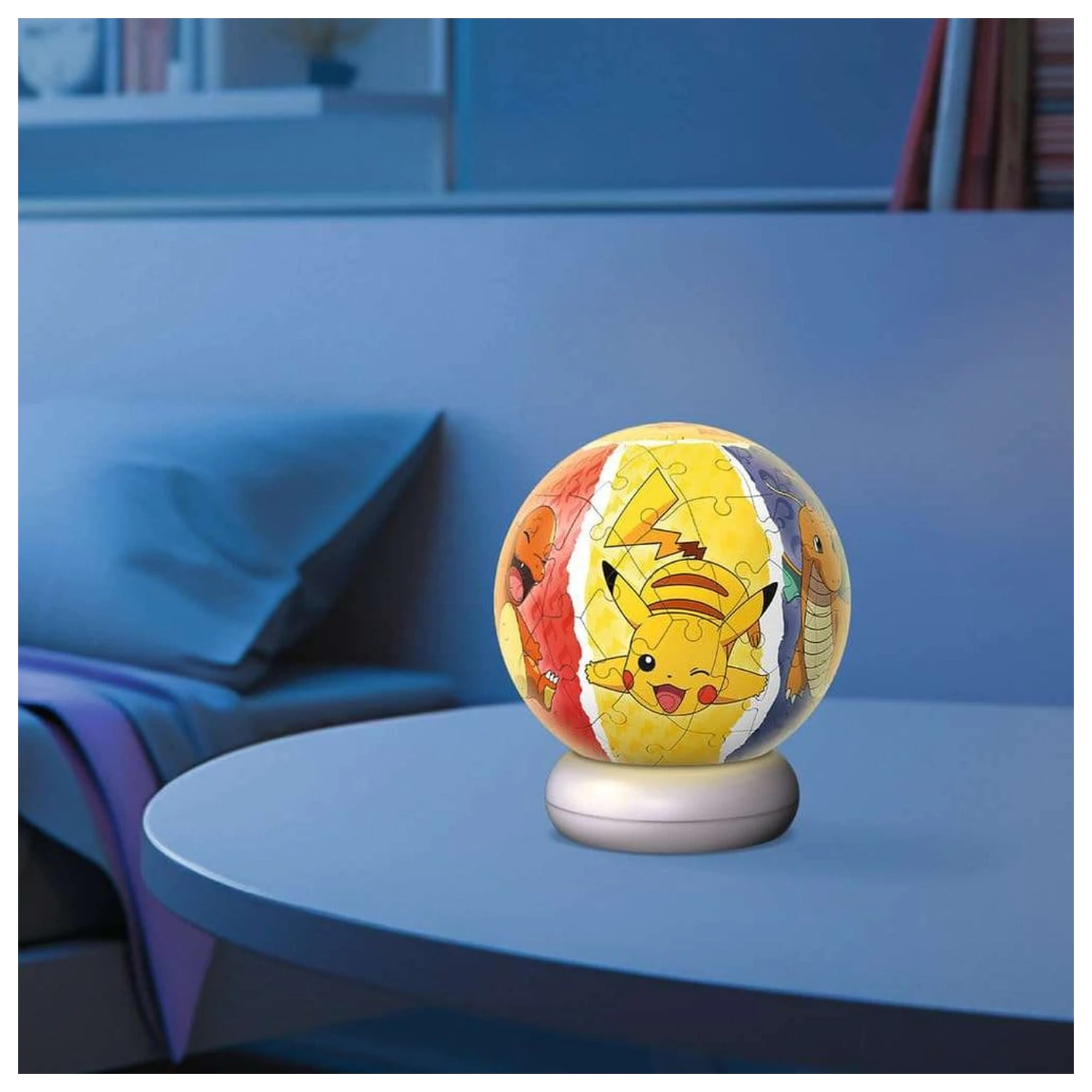 Pokémon 3D Jigsaw Puzzle Ball Nightlight (73 elementów) zdjęcie produktu