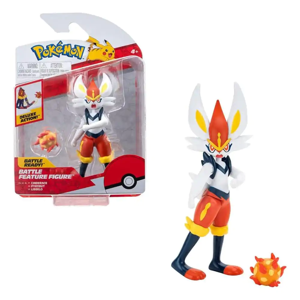 Pokémon Battle Feature Figure Cinderace 10 cm zdjęcie produktu
