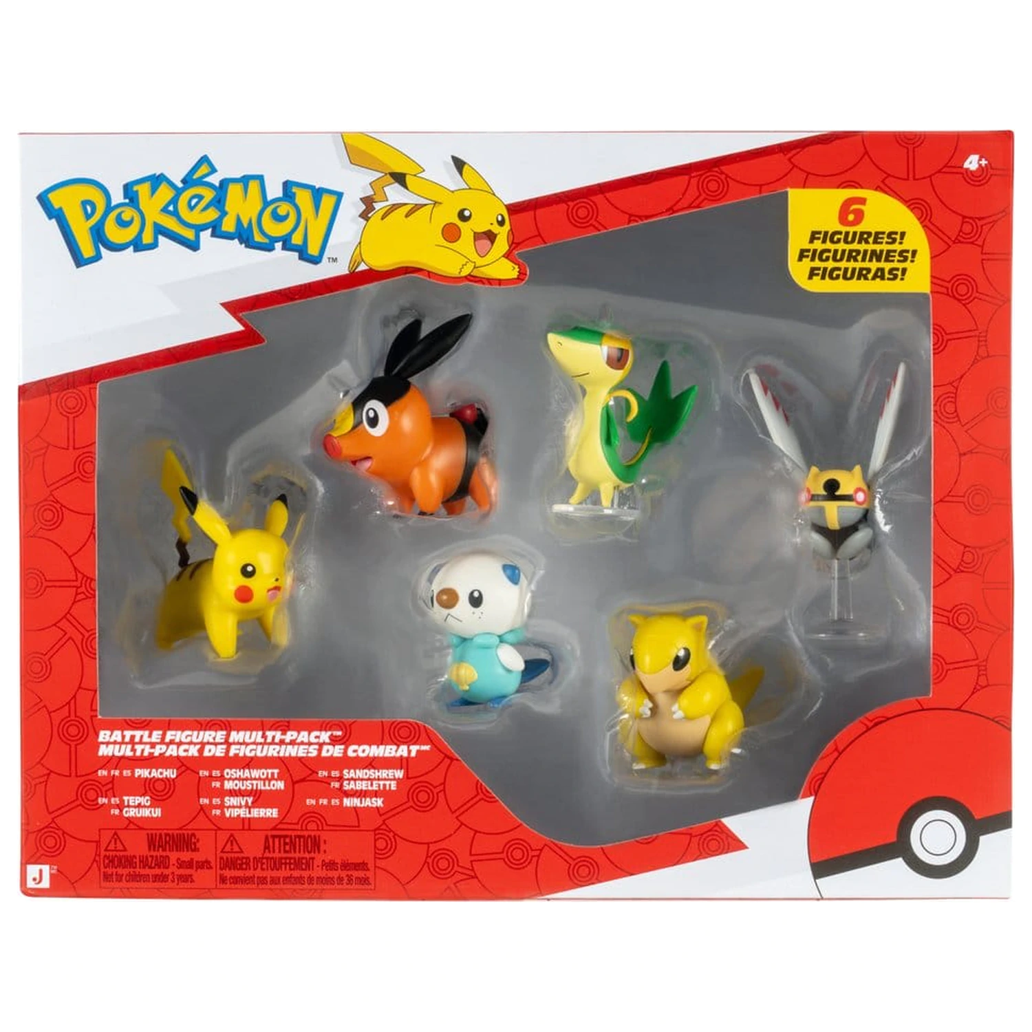 Pokémon Battle Figure 6-pak zdjęcie produktu