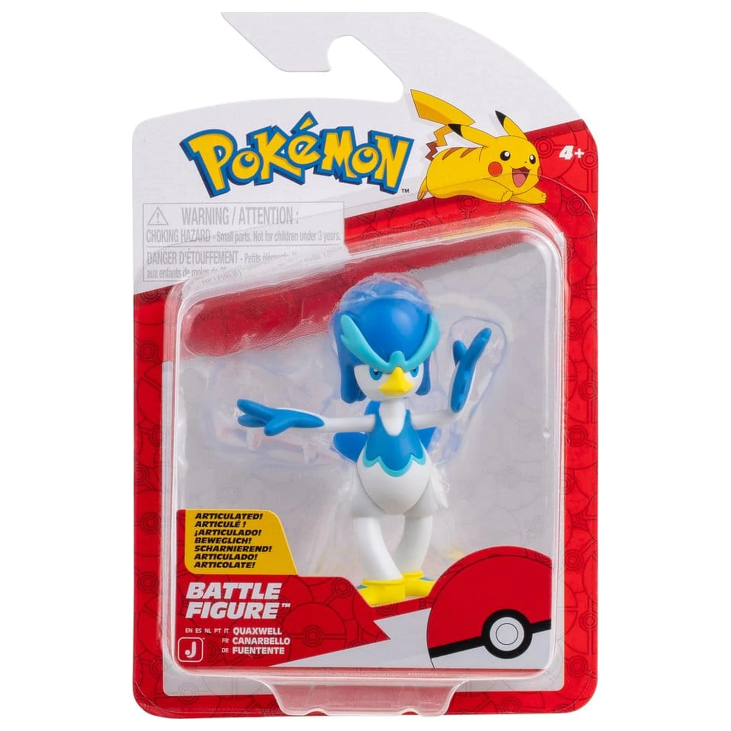 Pokémon Battle Figure Action Figure Wave 21 Quaxwell zdjęcie produktu