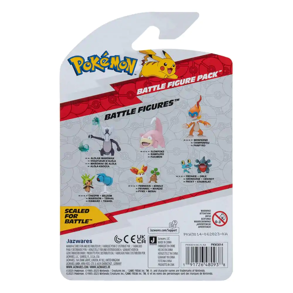 Pokémon Battle Figure First Partner Set Figurki 2-Pack Chespin, Beldum 5 cm zdjęcie produktu