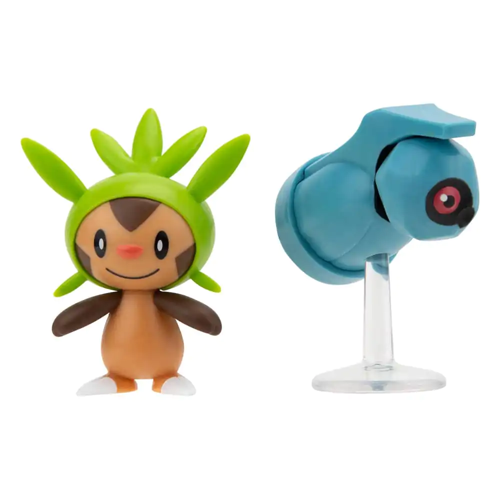 Pokémon Battle Figure First Partner Set Figurki 2-Pack Chespin, Beldum 5 cm zdjęcie produktu