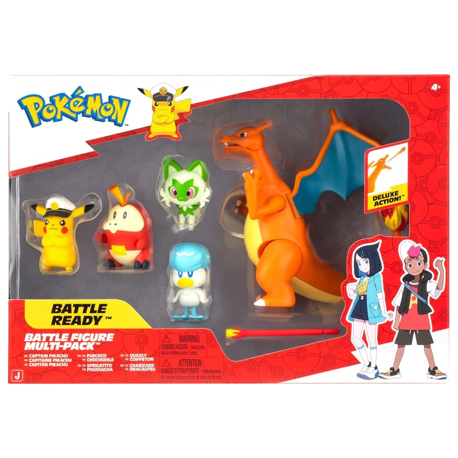 Pokémon Battle Figure Action Figures 6-pak wielopak zdjęcie produktu