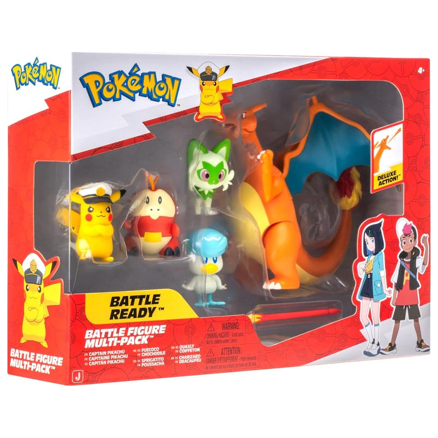 Pokémon Battle Figure Action Figures 6-pak wielopak zdjęcie produktu