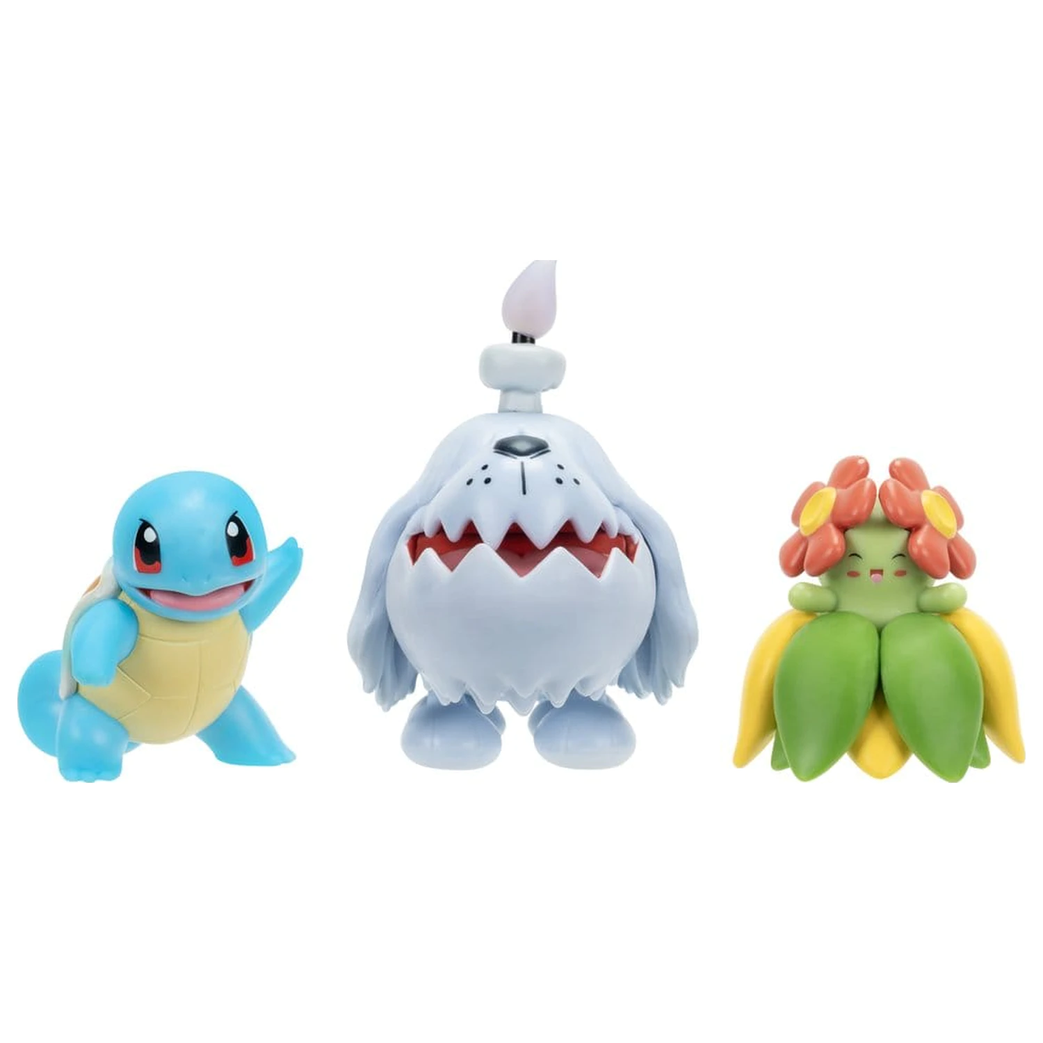 Pokémon Zestaw 3 figurek bojowych Squirtle, Greavard i Bellossom zdjęcie produktu