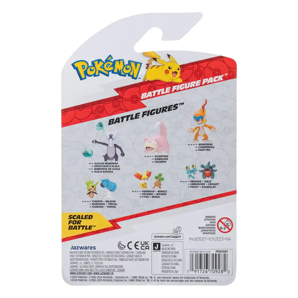 Pokémon Battle Figure First Partner Set Figurka 2-Pack Bulbasaur #2, Pikachu #1 zdjęcie produktu