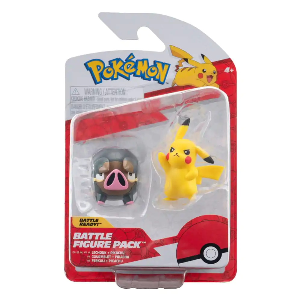 Pokémon Battle Figure Set Figurki 2-pak Pikachu #5, Lechonk 5 cm zdjęcie produktu