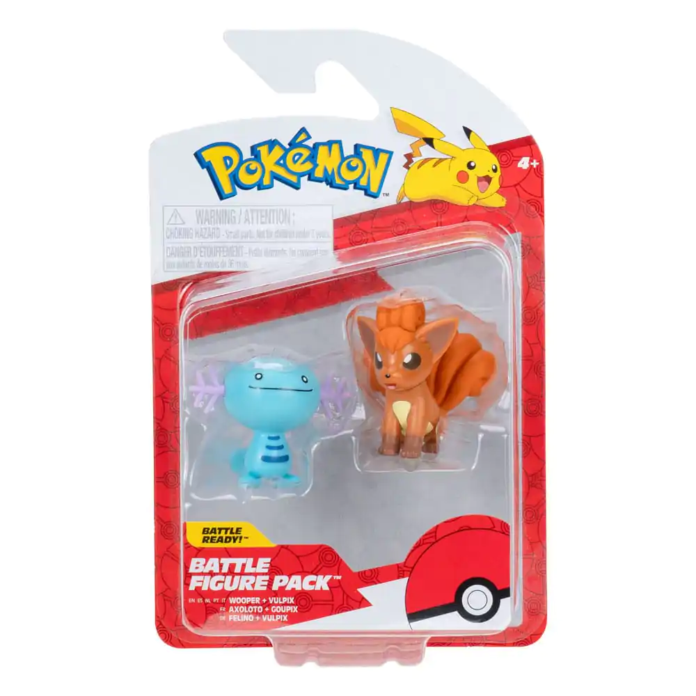 Pokémon Battle Figure Set Figurki 2-Pack Wooper & Vulpix zdjęcie produktu