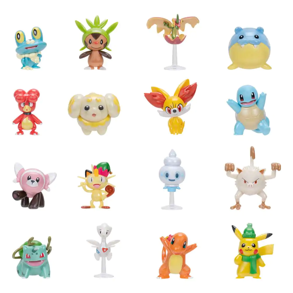 Kalendarz Adwentowy z Figurkami Bitewnymi Pokémon Holiday 2024 *Version DE/FR/NL* zdjęcie produktu