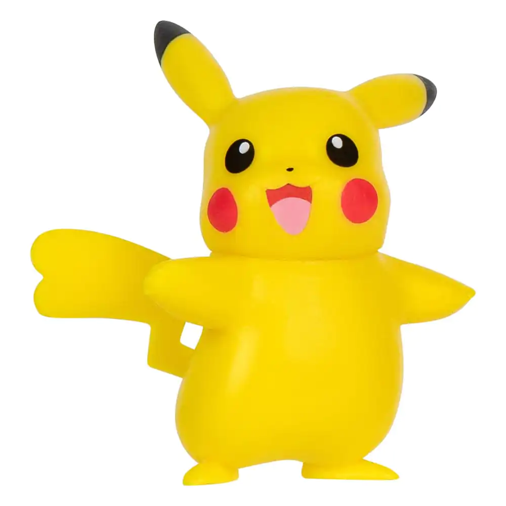 Zestaw 3 figurek bojowych Pokémon: Pikachu (żeńska), Litwick, Slowpoke 5 cm zdjęcie produktu
