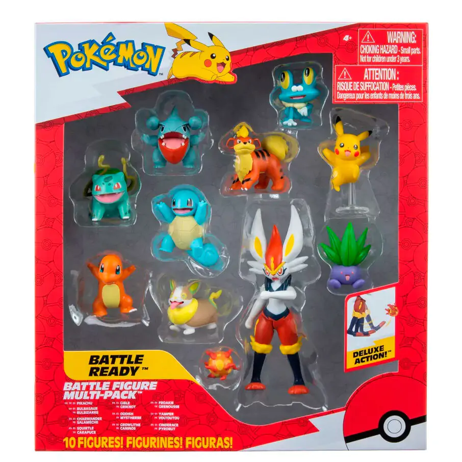 Pokemon Battle Ready pack 10 figurek zdjęcie produktu