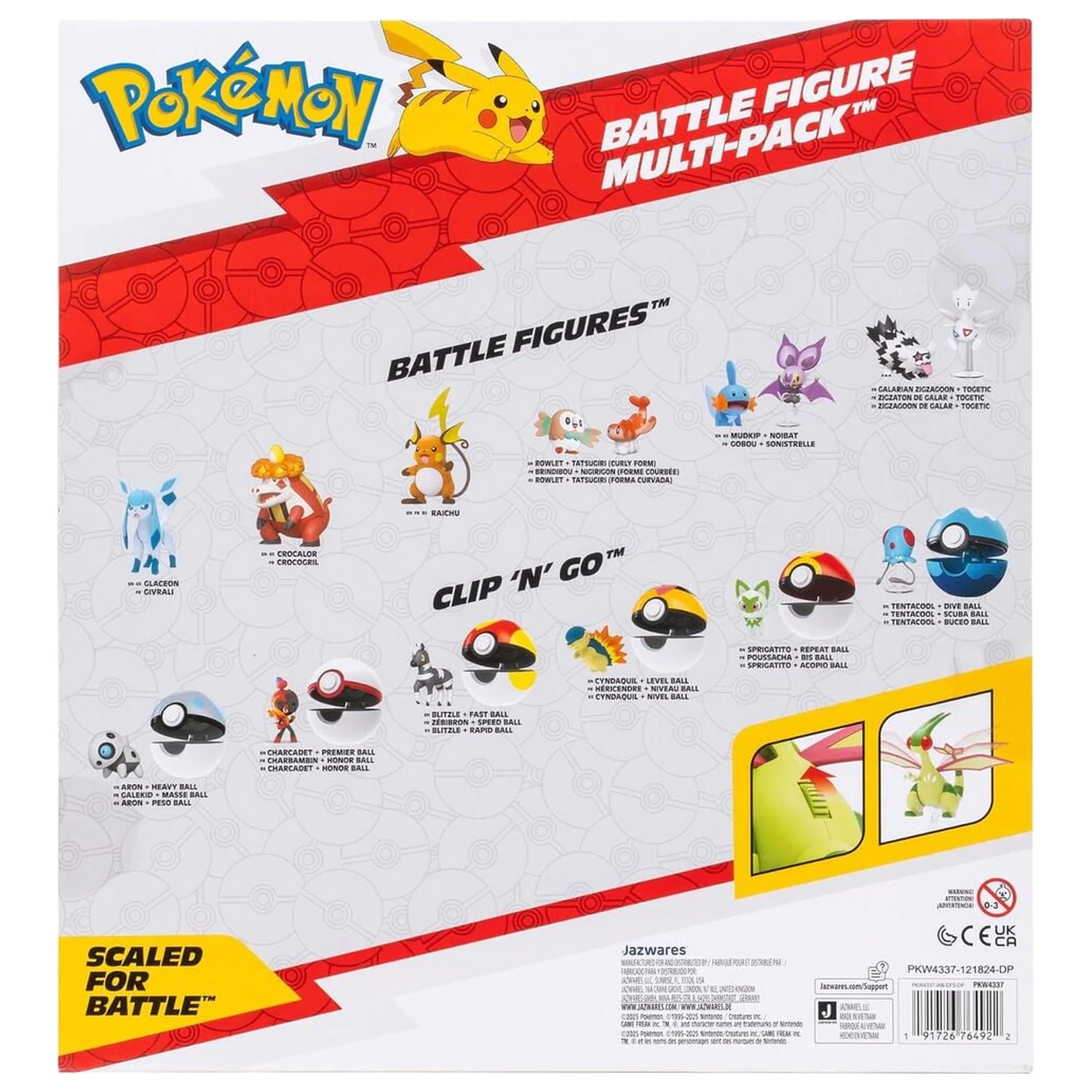 Zestaw 10 figurek Pokemon Battle Ready zdjęcie produktu