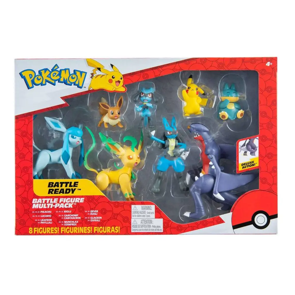 Figurki Bitewne Pokémon Mini 8-pak Region Sinnoh 5-11 cm zdjęcie produktu