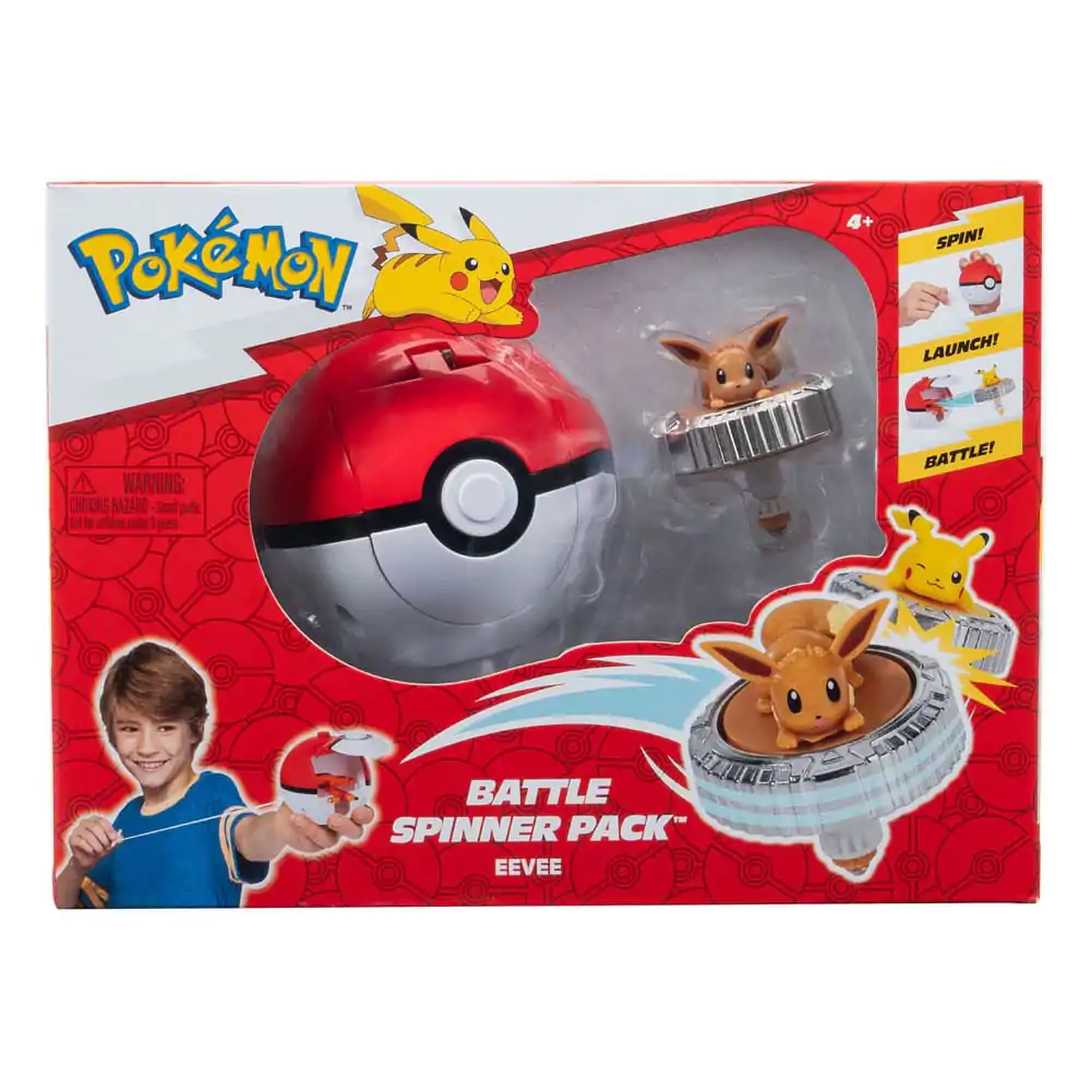 Pokémon Zestaw Spinnerów Bitewnych Eevee & Poké Ball zdjęcie produktu