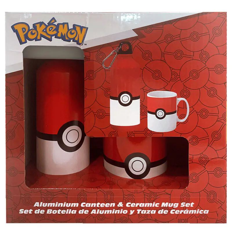 Zestaw: kubek Pokemon + butelka aluminiowa zdjęcie produktu