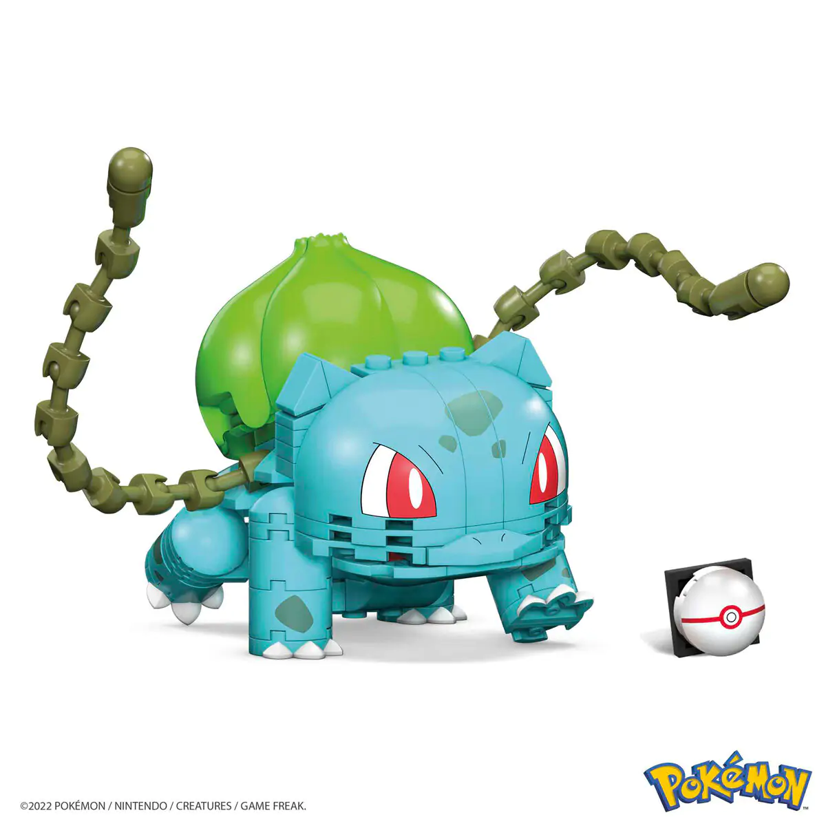 Pokémon Mega Construx Wonder Builders Zestaw konstrukcyjny Bulbasaur 10 cm zdjęcie produktu