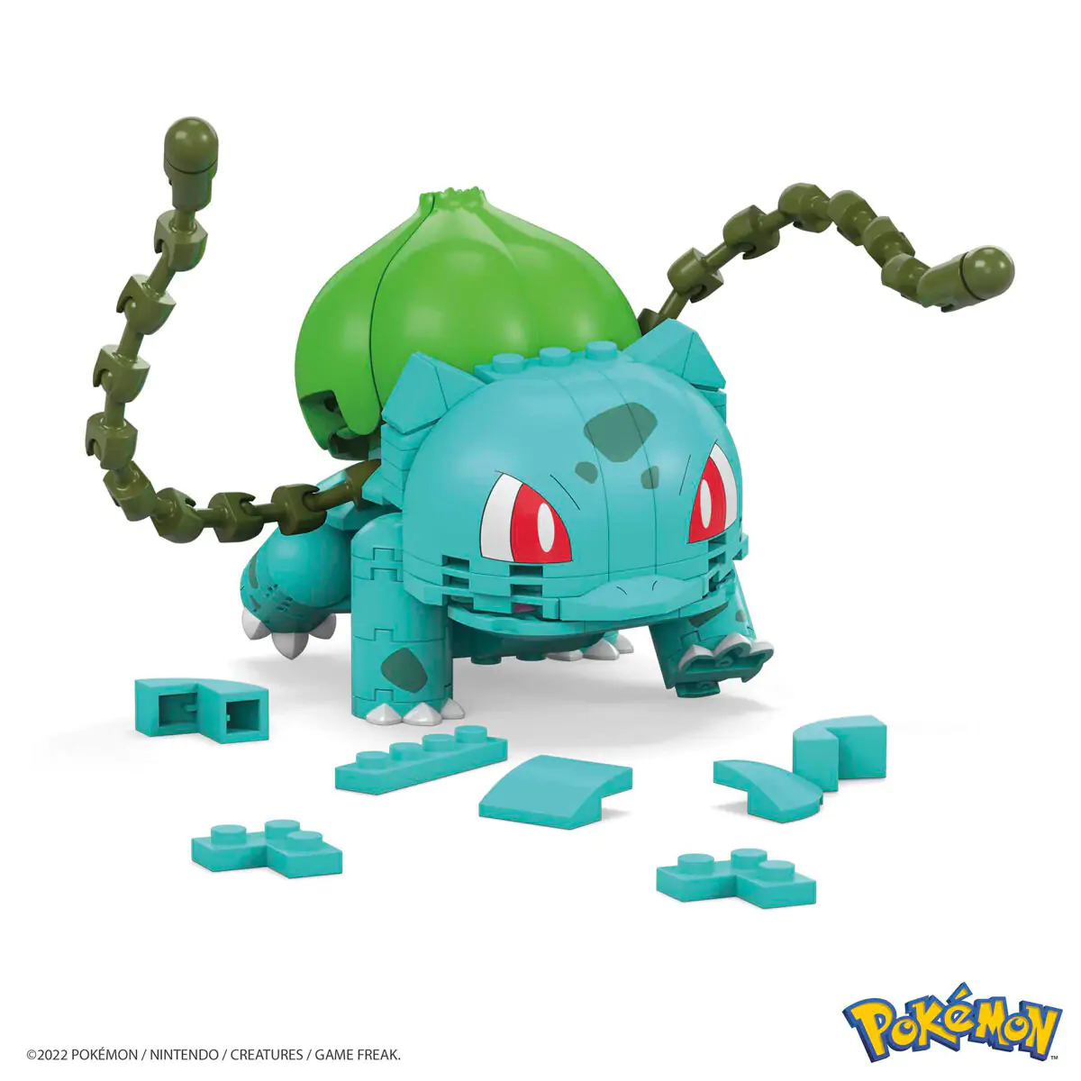 Pokémon Mega Construx Wonder Builders Zestaw konstrukcyjny Bulbasaur 10 cm zdjęcie produktu