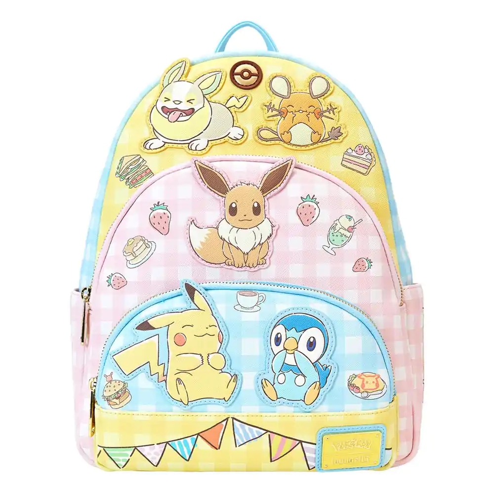 Pokémon by Loungefly Plecak Full-Size Cafe Tripple Pocket zdjęcie produktu