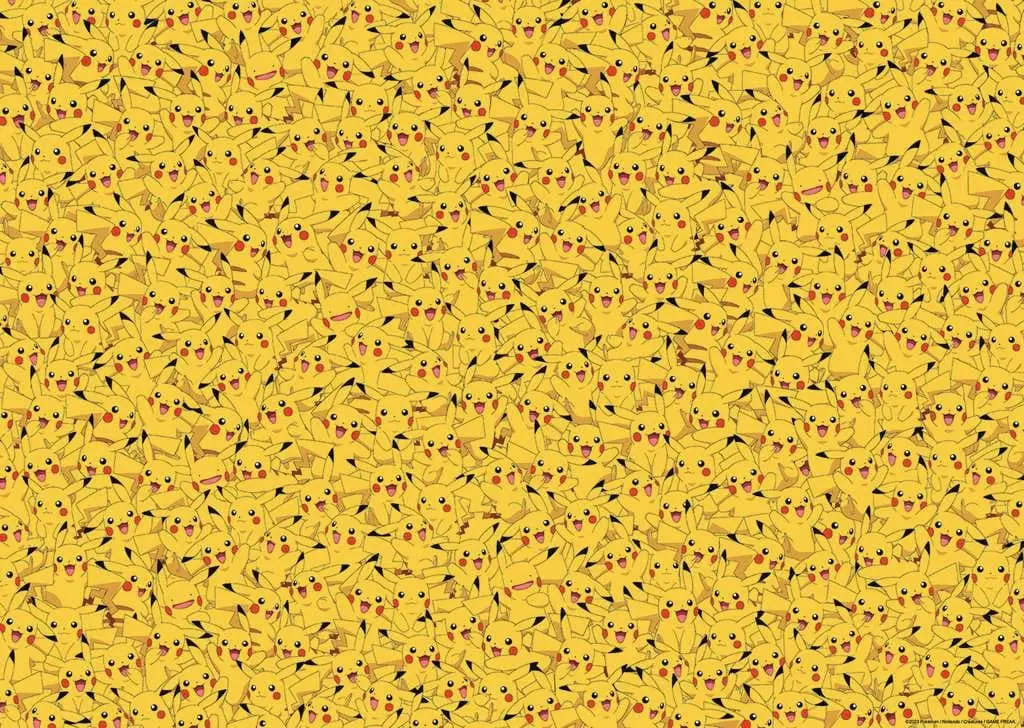 Puzzle Pokémon Challenge Pikachu (1000 elementów) zdjęcie produktu