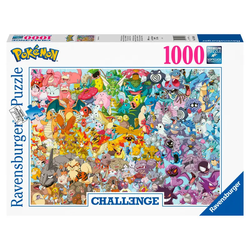 Puzzle Pokémon Challenge Group (1000 elementów) zdjęcie produktu