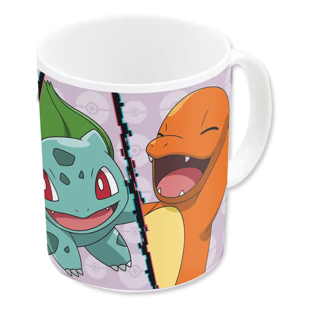 Pokemon Mug Charmander, Bulbasaur, Squirtle, Pikachu 320 ml zdjęcie produktu