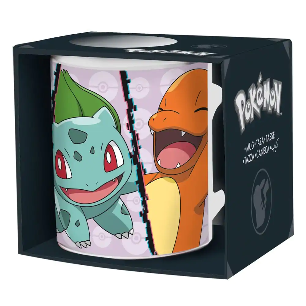 Pokemon Mug Charmander, Bulbasaur, Squirtle, Pikachu 320 ml zdjęcie produktu